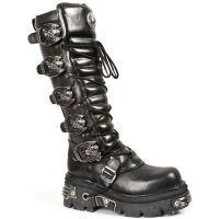 Сапоги M.202 ITALI NEGRO, NOMADA NEGRO, REACTOR NEGRO E14 TOBERAS O New Rock M.202-C2 - маленькая картинка