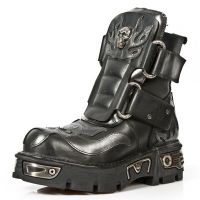 Ботинки 221 ITALI NEGRO ANTIK ACERO NEW REACTOR NEGRO TOBERAS New Rock M.221-C1 - маленькая картинка