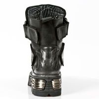 Ботинки 221 ITALI NEGRO ANTIK ACERO NEW REACTOR NEGRO TOBERAS New Rock M.221-C1 - маленькая картинка