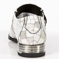 Казаки M.2246-C10 COCO TORREJON BLANCO VIP1 NEGRO TACON VIP ACERO New Rock M.2246-C10 - маленькая картинка