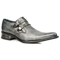 Казаки M.2246-C17 BOX ACERO NUBE CUEROLITE GRAB SOL TACON M2 ACERO New Rock M.2246-C17 - маленькая картинка