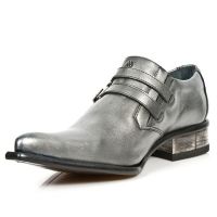 Казаки M.2246-C17 BOX ACERO NUBE CUEROLITE GRAB SOL TACON M2 ACERO New Rock M.2246-C17 - маленькая картинка