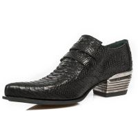 Казаки M.2246-C26 PITON NEGRO DALLAS NEGRO TACON DALLAS ACERO New Rock M.2246-C26 - маленькая картинка