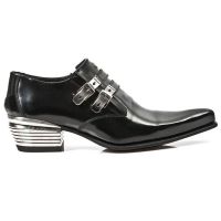 Казаки M.2246-C27 ANTIK NEGRO DALLAS NEGRO TACON DALLAS ACERO New Rock M.2246-C27 - маленькая картинка