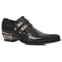 Казаки M.2246-C29 SERPENTE MAKI NEGRO DALLAS NEGRO TACON DALLAS ACE New Rock M.2246-C29 - маленькая картинка