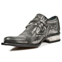 Казаки M.2246-S25 VINTAGE RASPADO NEGRO CUEROLITE GRAB SOL TACON M2 New Rock M.2246-S25 - маленькая картинка