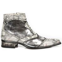 Казаки M.2283-C2 PITON BLANCO NEGRO BOX PLAMANE SOL TM2 ACERO T NEG New Rock M.2283-C2 - маленькая картинка