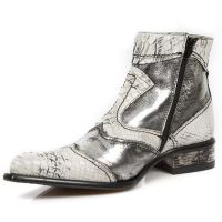 Казаки M.2283-C3 PITON BLANCO BOX PLAMENE SUELA SOL TACON M2 ACERO New Rock M.2283-C3 - маленькая картинка
