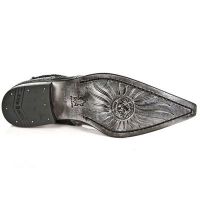Казаки M.2283-C4 PITON NEGRO BOX PLAMANE SUELA SOL TACON M2 ACERO New Rock M.2283-C4 - маленькая картинка