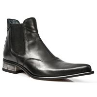 Ботинки M.2287-C1 ITALI NEGRO CUEROLITE GRAB SOL TACON M2 ACERO T NE New Rock M.2287-C1 - маленькая картинка