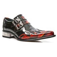 Туфли M.2358-C1 PULIK FUEGO PULIK NEGRO CUEROLITE GRAB SOL M2 ACER New Rock M.2358-C1 - маленькая картинка