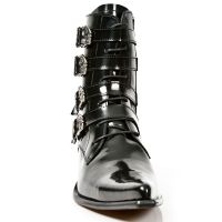 Казаки M.2359-C1 ANTIK NEGRO CUEROLITE GRABADO SOL TACON M2 ACERO T New Rock M.2359-C1 - маленькая картинка