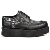Ботинки M.2414-C1 ITALI NEGRO TRENZADO BOX PLAMANE CREEPER NEGRO MAT New Rock M.2414-C1 - маленькая картинка
