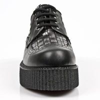 Ботинки M.2414-C1 ITALI NEGRO TRENZADO BOX PLAMANE CREEPER NEGRO MAT New Rock M.2414-C1 - маленькая картинка
