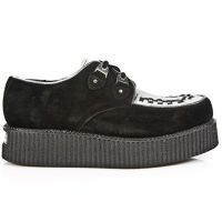  M.2415-C20 ANTE NEGRO NAPA BLANCA B PLANE ACERO CREEPER NEG - 