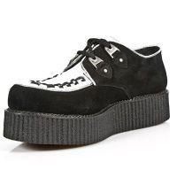 Ботинки M.2415-C20 ANTE NEGRO NAPA BLANCA B PLANE ACERO CREEPER NEG New Rock M.2415-C20 - маленькая картинка