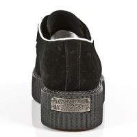 Ботинки M.2415-C4 ANTE NEGRO NAPA BLANCA PASADO BLANCO CREEPER NEGRO New Rock M.2415-C4 - маленькая картинка