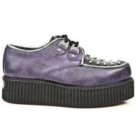  M.2416-C1 ARCILLA LILA ITALI NEGRO BOX PLANE CREEPER NEGRO  Email to a Friend  Review - 