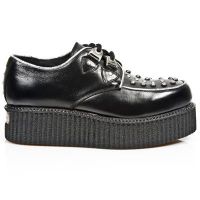Ботинки M.2416-C3 NOMADA NEGRO ITALI NEGRO BOX PLANE CREEPER NEGRO New Rock M.2416-C3 - маленькая картинка