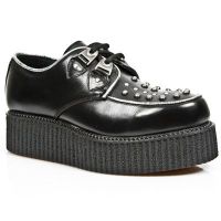 Ботинки M.2416-C3 NOMADA NEGRO ITALI NEGRO BOX PLANE CREEPER NEGRO New Rock M.2416-C3 - маленькая картинка