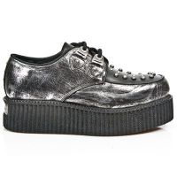 Ботинки M.2416-C4 BOX PLANE ITALI NEGRO CREEPER NEGRO New Rock M.2416-C4 - маленькая картинка