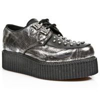 Ботинки M.2416-C4 BOX PLANE ITALI NEGRO CREEPER NEGRO New Rock M.2416-C4 - маленькая картинка