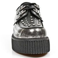 Ботинки M.2416-C4 BOX PLANE ITALI NEGRO CREEPER NEGRO New Rock M.2416-C4 - маленькая картинка