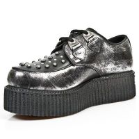 Ботинки M.2416-C4 BOX PLANE ITALI NEGRO CREEPER NEGRO New Rock M.2416-C4 - маленькая картинка