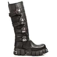Сапоги M.257-C1 NATURE NEGRO TOWER NEGRO ACERO New Rock M.257-C1 - маленькая картинка