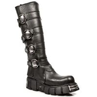 Сапоги M.257-C1 NATURE NEGRO TOWER NEGRO ACERO New Rock M.257-C1 - маленькая картинка