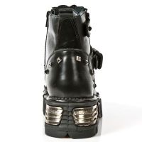 Ботинки 258 ITALI NEGRO ANTIK ACERO NEW REACTOR NEGRO New Rock M.258-C1 - маленькая картинка