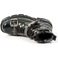 Ботинки 258 ITALI NEGRO ANTIK ACERO NEW REACTOR NEGRO New Rock M.258-C1 - маленькая картинка