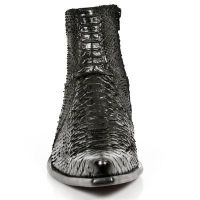 Казаки M.2609-C1 PITON NEGRO SUELA GRAB SOL T M2 ACERO TAPA NEGRA New Rock M.2609-C1 - маленькая картинка