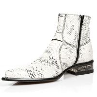 Казаки M.2609-C4 PITON BLANCO SUELA GRAB SOL TACON M2 ACERO T NEGRA New Rock M.2609-C4 - маленькая картинка