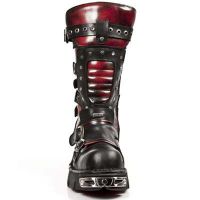 Сапоги M.1020-R2 ITALI NEGRO, PULIK ROJO, REACTOR NEGRO TOBERAS New Rock M.1020-R2 - маленькая картинка