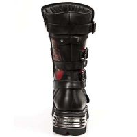 Сапоги M.1020-R2 ITALI NEGRO, PULIK ROJO, REACTOR NEGRO TOBERAS New Rock M.1020-R2 - маленькая картинка