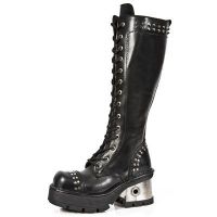 Сапоги M.1028-C2 ITALI NEGRO NOMADA NEGRO PLANING NEGRO M8 ACERO New Rock M.1028-C2 - маленькая картинка