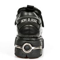 Ботинки M.126-C1 ITALI NEGRO NOMADA NEGRO TOWER NEGRO ACERO New Rock M.126-C1 - маленькая картинка