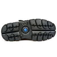 Ботинки M.126-C1 ITALI NEGRO NOMADA NEGRO TOWER NEGRO ACERO New Rock M.126-C1 - маленькая картинка