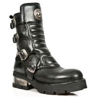 Ботинки M.1471-C1 ITALI NOMADA NEGRO PLANING NEGRO NEW M3 ACERO New Rock M.1471-C1 - маленькая картинка