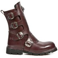 Ботинки M.1471-C3 ANTIK VINO PLANING NEGRO SIN COMFORT PLUS New Rock M.1471-C3 - маленькая картинка