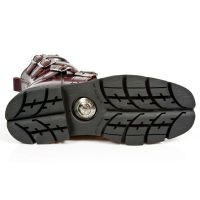 Ботинки M.1471-C3 ANTIK VINO PLANING NEGRO SIN COMFORT PLUS New Rock M.1471-C3 - маленькая картинка