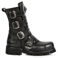 Ботинки M.1471MT-C1 ITALI NEGRO NOMADA NEGRO PLANING NEGRO SIN COMFO New Rock M.1471MT-C1 - маленькая картинка
