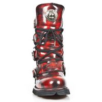Ботинки M.1473-C11 PULIK ROJO PLANING NEGRO SIN COMFORT PLUS New Rock M.1473-C11 - маленькая картинка
