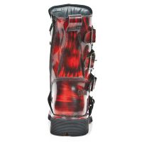 Ботинки M.1473-C11 PULIK ROJO PLANING NEGRO SIN COMFORT PLUS New Rock M.1473-C11 - маленькая картинка