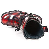Ботинки M.1473-C11 PULIK ROJO PLANING NEGRO SIN COMFORT PLUS New Rock M.1473-C11 - маленькая картинка