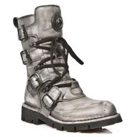 Ботинки M.1473-C19 VINTAGE RASPADO ACERO PLANING NEGRO SIN COMFORT P New Rock M.1473-C19 - маленькая картинка