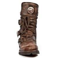Ботинки M.1473-C20 VINTAGE RASPADO MARRON PLANING MARRON SIN COMFORT New Rock M.1473-C20 - маленькая картинка
