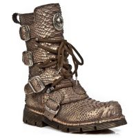 Ботинки M.1473-C24 PITON RAW MARRON COBRE PLANING MARRON SIN COMFORT New Rock M.1473-C24 - маленькая картинка