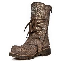 Ботинки M.1473-C24 PITON RAW MARRON COBRE PLANING MARRON SIN COMFORT New Rock M.1473-C24 - маленькая картинка